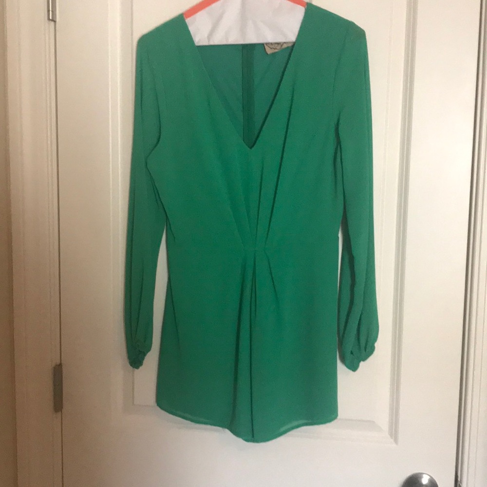 Long sleeve romper
